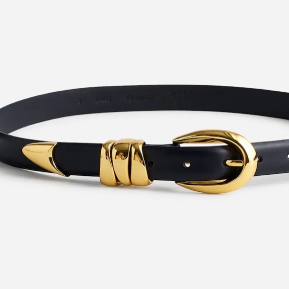 NWT Madewell Triple Metal Keeper Belt - Picture 2 of 6